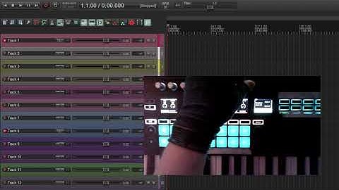 Reaper + Novation SL MK3 + DrivenByMoss: DOPE control surface!!