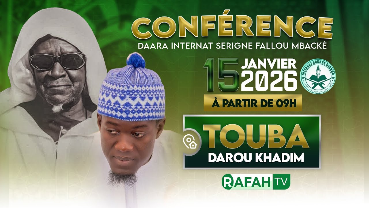 🔴▶ LIVE ° Bssoub Al Quran Et Sant S fallou Mbacke Touba Darou Khadim Dr Serigne  Fallou Touré 2026