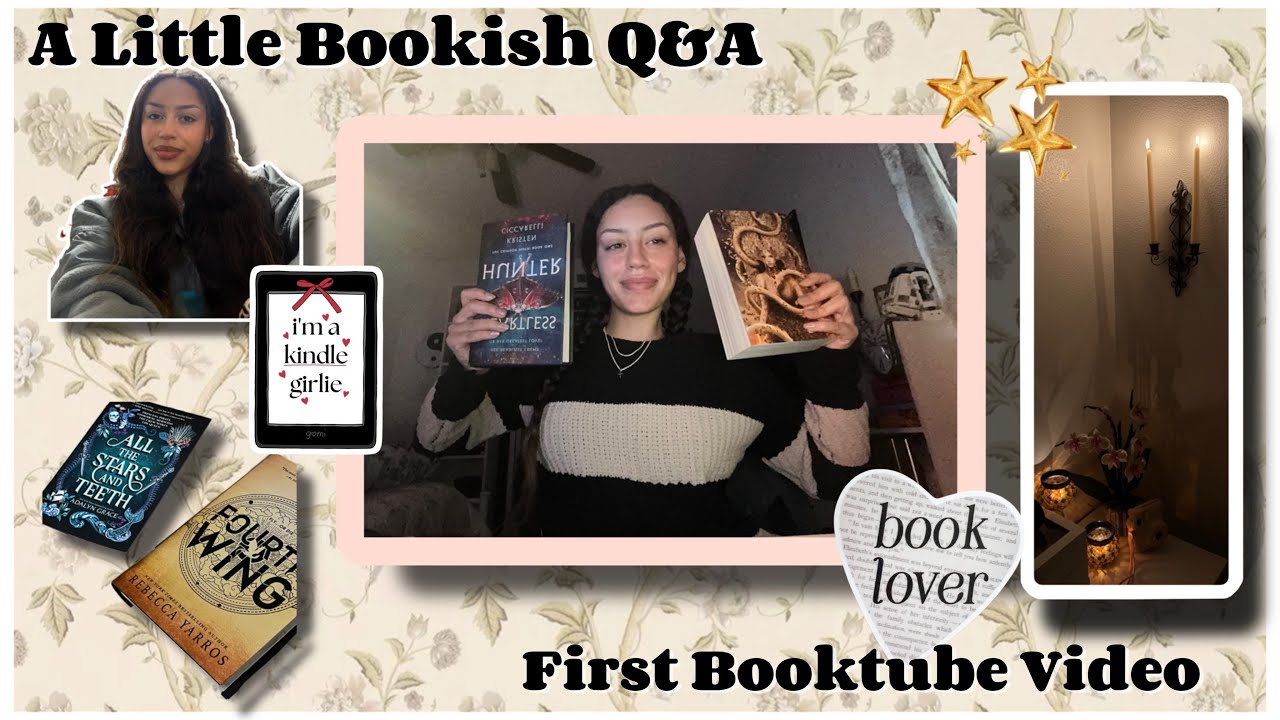 A Little Bookish Q&A I First Booktube Video 