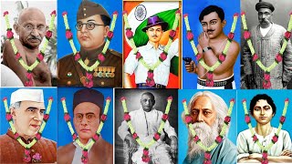 Famous Freedom Fighters Of India // Name And Age Indian Freedom fighters // #freedomfighter Profile