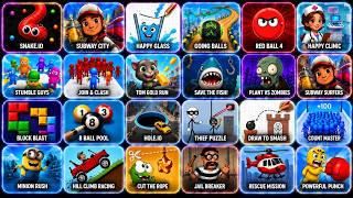 17.Tom Gold Run, Helix Jump, Happy Clinic, Hill Climb Racing 2... screenshot 3