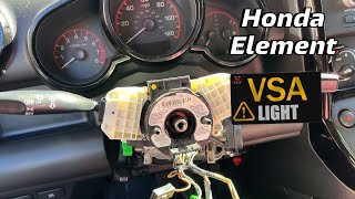 Honda Element VSA Light  Comes On sometimes when Turning