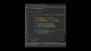Arrays in java shorts 3 #java #dsa #programmingkt #javacode #shorts  #javadevelopment #programming