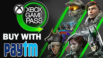 Buy Xbox Game Pass with Paytm Bank Debit Card in India!! International Transaction with Debit Card