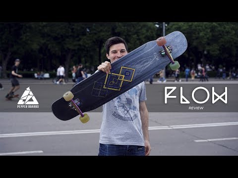 Pepper Boards Flow  review | Longboarding (ENG SUB)