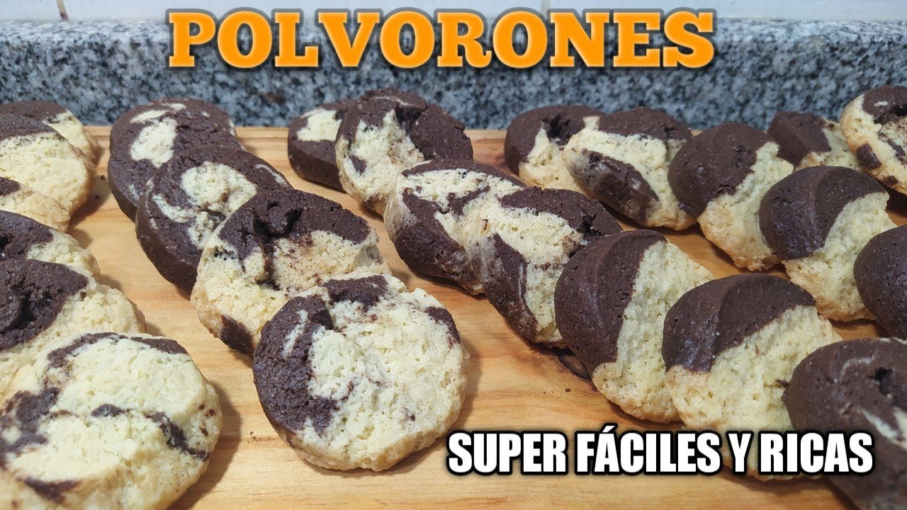 POLVORONES Caseros y fáciles