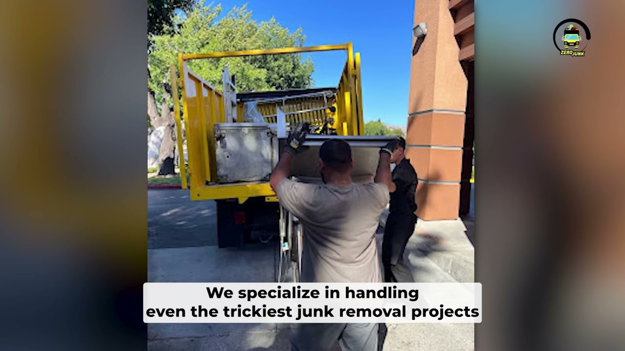 Commercial Junk Removal in Los Gatos, California by Zero Junk