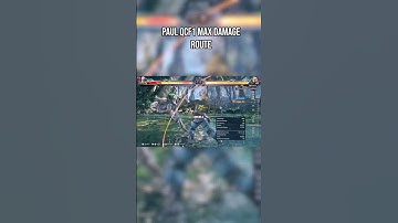 Paul QCF1 max damage route #tekken8 #paulphoenix #content #gaming #viral #shorts
