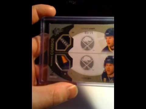 SPX hockey 10 11 dual patch mojo card wayne bobby ...