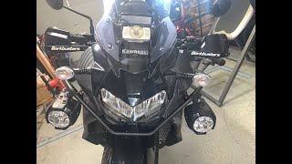 2022 KLR650 Barkbuster install in less than 4 minutes - Time Lapse