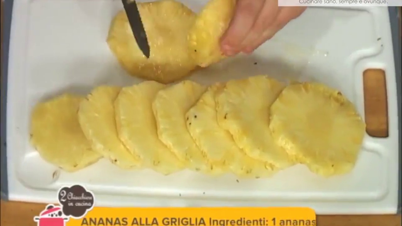 Ricetta ananas alla griglia con Barberix - Sana, veloce e senza fumo!