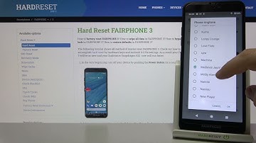 How to set ringtones on Fairphone 3