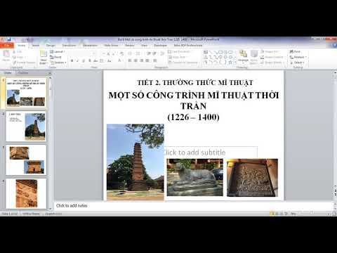 Video Mĩ thuật 7. bài 2. Một số công trình mĩ thuật thời Trần - youtube