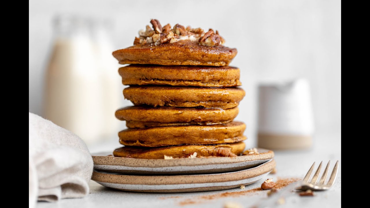 Pumpkin Oatmeal Pancakes YouTube