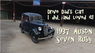 Drive Dad's Car! 1937 Austin Seven Ruby  full of charm!