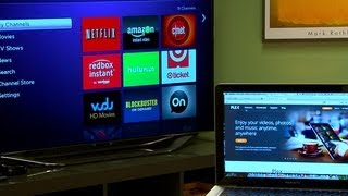 Stream media to a Roku from a laptop