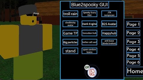 Blue2spooky GUI - Script require Showcase ServerSide - Roblox Exploiting (Script in the description)