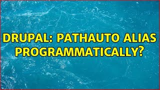 Celebrity Drupal: Pathauto alias programmatically? Profile