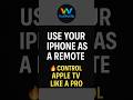 Lost Your Apple TV Remote Again? No problem.