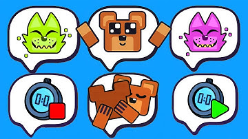 ALL NEW EMOTES!! UPDATE 12.1.0 SECRET ROOMS AND STICKERS SUPER BEAR ADVENTURE GAMEPLAY WALKTHROUGH 