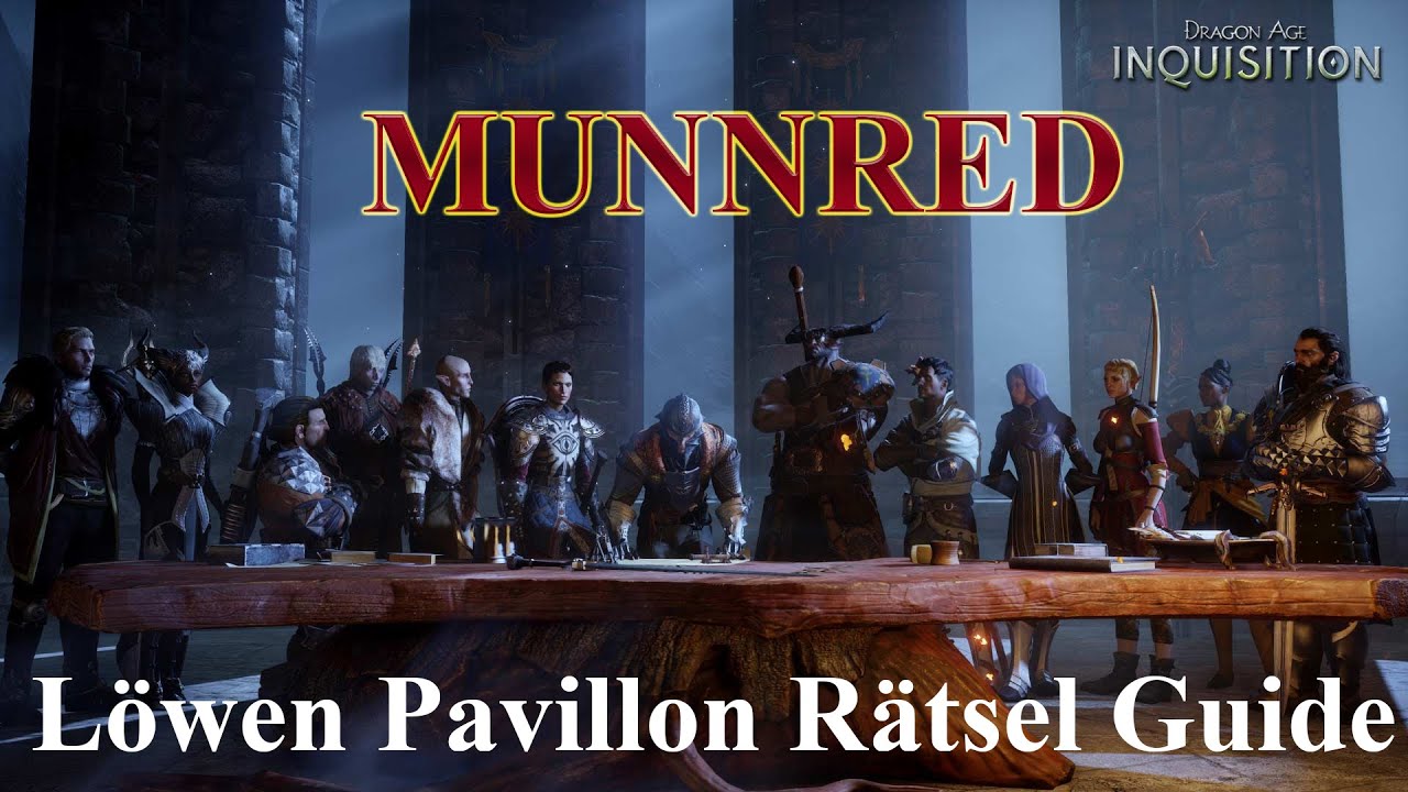 V2movie Dragon Age Inquisition Löwen Pavillon Rätsel