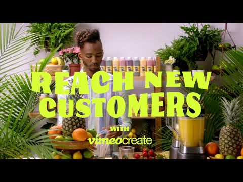 Vimeo Create | Start Making Video | Juice Bar | :15 | 16x9 - Vimeo Create | Start Making Video | Juice Bar | :15 | 16x9