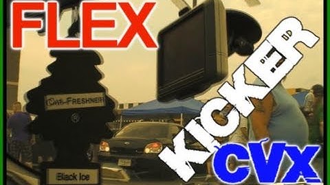 GPS FLEX w/ 2 Kicker CVX 12