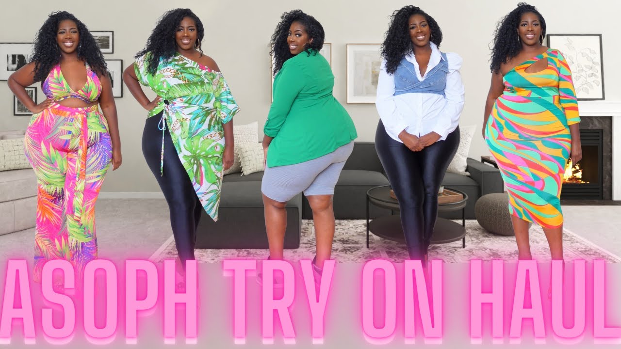 SUMMER ASOPH CURVY TRY ON HAUL | TOPS, SETS, ROMPERS & DRESSES| 2X ...