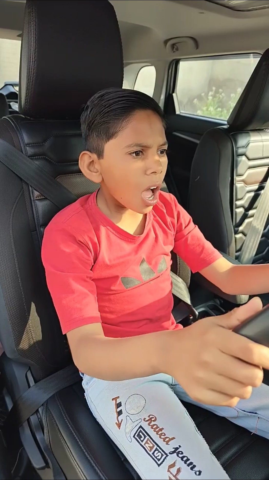 Parvez Ne Papa Ki Kar Chura Li ?? #shorts