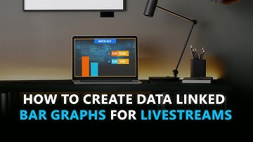 How to Create dynamic Bar Graphs for Livestreams | Link Data to Livestream Graphs | @WASP3DOfficial