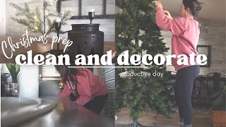One day at time || Homemaker day in the life || Clean with me + Christmas prep
