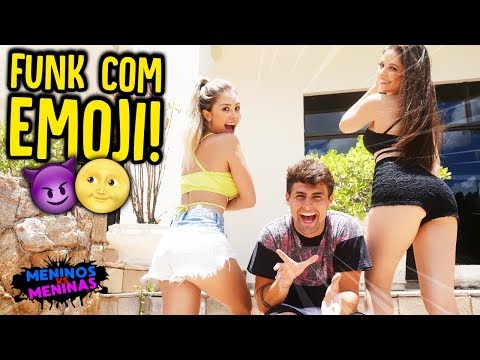MENINOS VS MENINAS: FUNK COM EMOJI!! ( NOVA TEMPORADA ) [ REZENDE EVIL ]