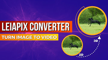 Convert 2D Image to 3D Animated Video for Free with LeiaPix Converter AI Tool