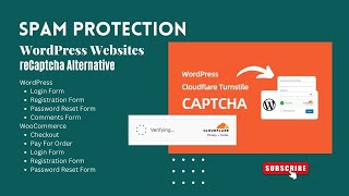 Must Have Security AddOn - WordPress| Spam Protection, reCaptcha Alternative | Cloudflare Turnstile