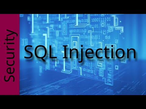 Security part 9 SQL Injection - YouTube