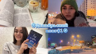 ❄️ Декабрьские чтения #1 ❄️ / Книжный влог / читаем вместе атмосферные книги 🎄/ распаковка посылок