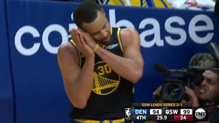 WATCH: Stephen Curry CLUTCH LAYUP! Puts the Nuggets to SLEEP! | Warriors vs Nuggets | Game 5 | NBA