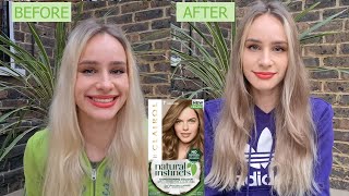 Clairol Natural Instincts Vegan Hair Dye: Dark Blonde 7 Review and Home Hair Dying!