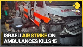 Israel strikes ambulance at Al-Shifa Hospital in Gaza City, 15 reported killed | Latest News | WION