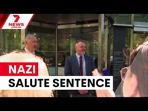 Former soap star sentenced over Nazi salute | 7NEWS