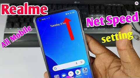 Realme 8 net speed show kaise kare | how to show real time network speed in realme 8 | realme mobile