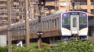 E129系新ﾆｲA1+B12編成　信越本線上り普通442M