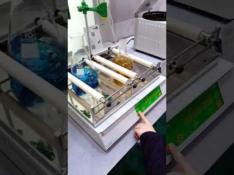 Когда лень трясти колбу 😄 Мешалка для колб на скорости 200 об/мин. Шейкер лабораторный с нагревом
