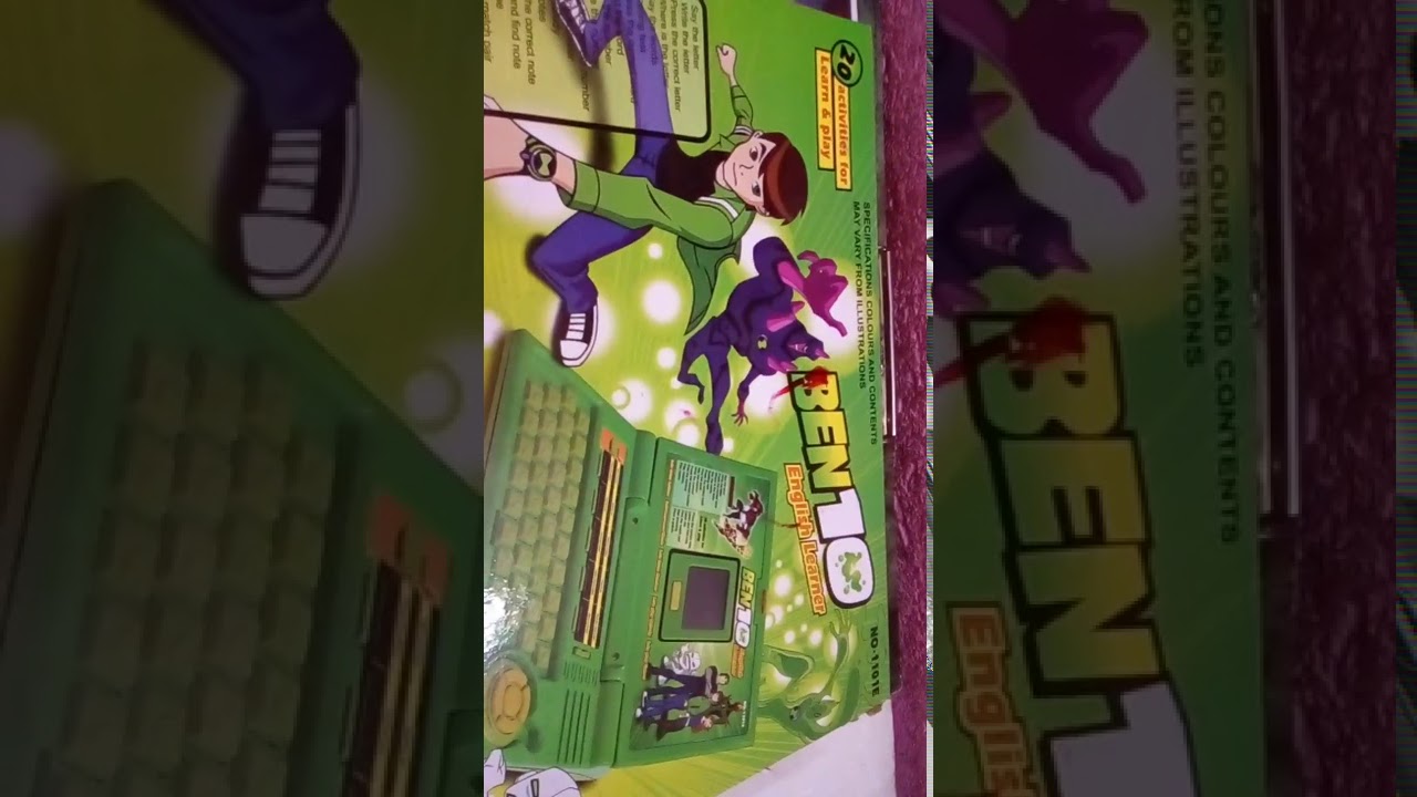Ben 10 english learner laptop detailed review 2020 will be upload today. (First video of my channel)