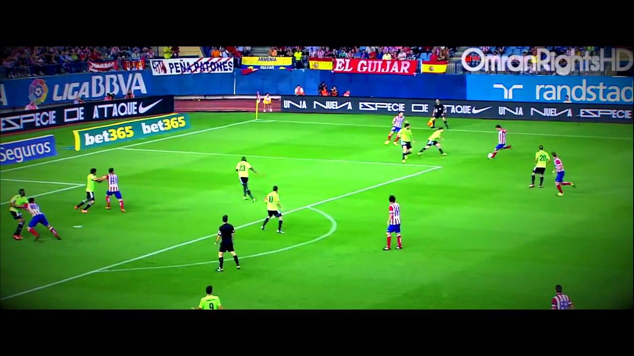 Koke All Goals & Assists 13/14 HD