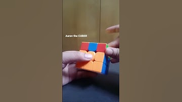 OLL case in 3x3 cube