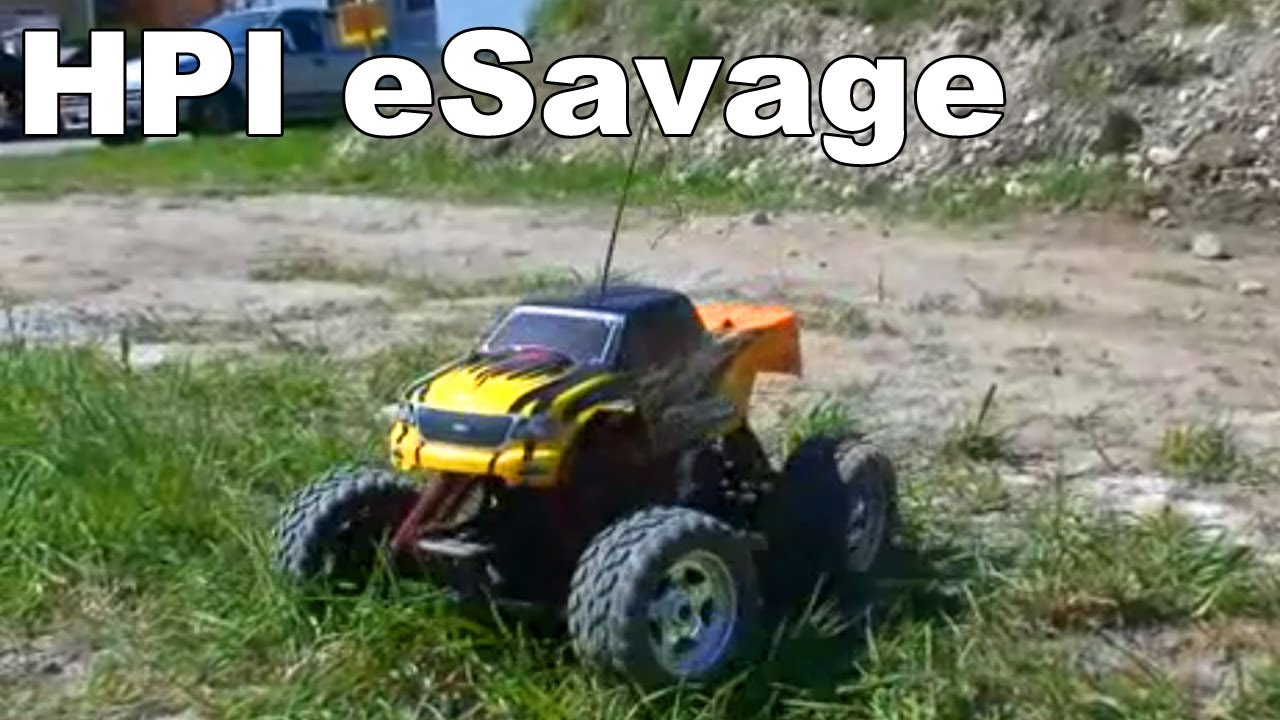 e savage rc truck