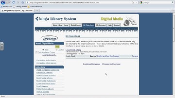 Borrowing Library Books Using Your Kindle
