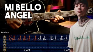 MI BELLO ANGEL - Natanael Cano GUITARRA TUTORIAL REQUINTO + ACORDES Christianvib