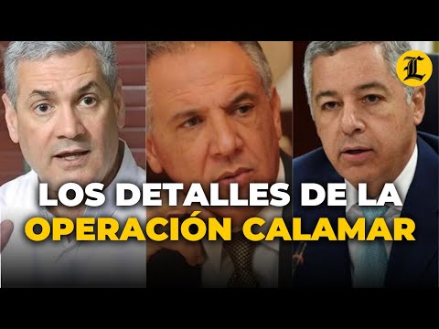 ARRESTARON A GONZALO CASTILLO, A PERALTA Y A DONALD GUERRERO: LOS DETALLES DE LA OPERACIÓN CALAMAR